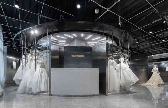 廣州店鋪設(shè)計(jì)公司婚紗店裝飾設(shè)計(jì)案例